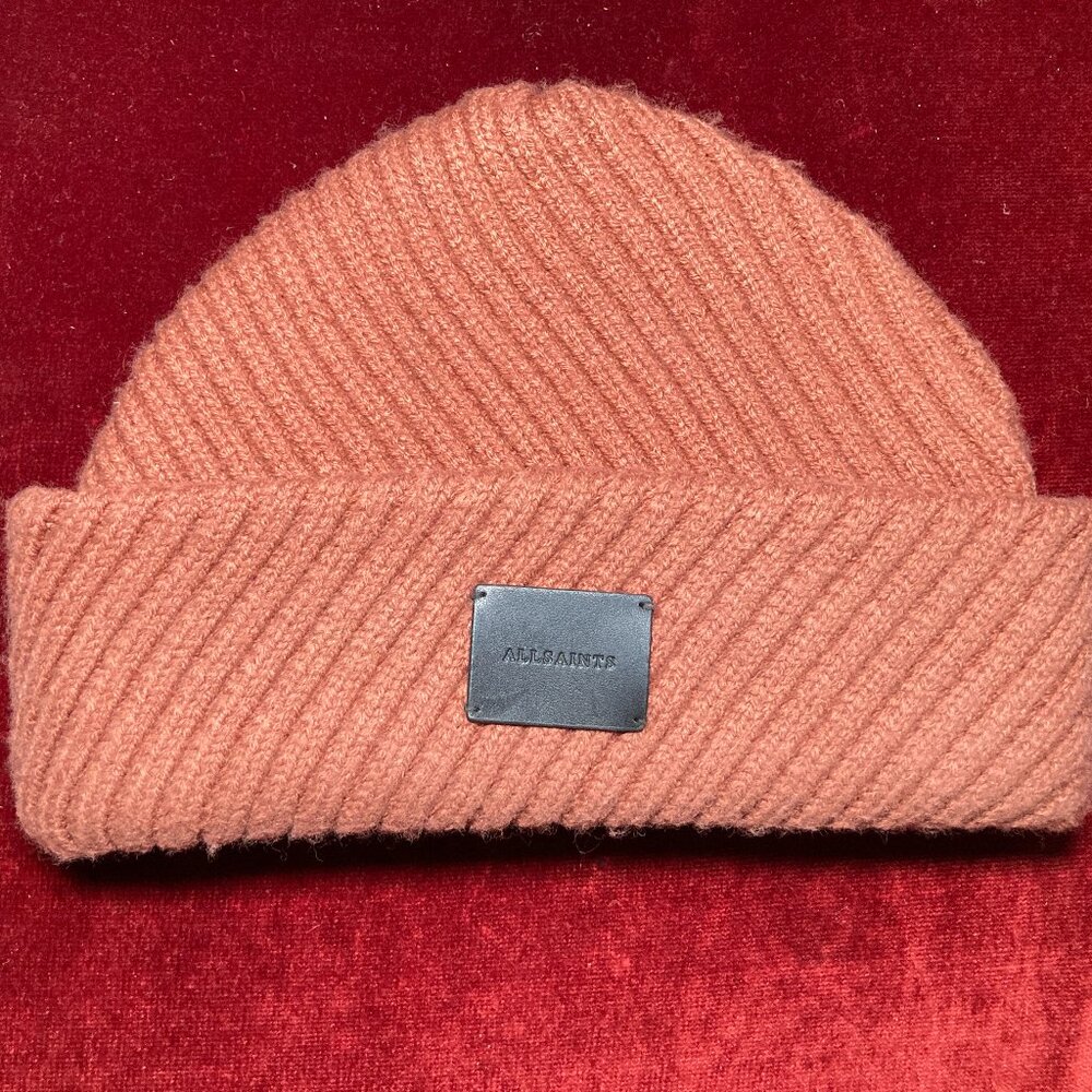 All Saints Traveling Rib Skull Cap Beanie